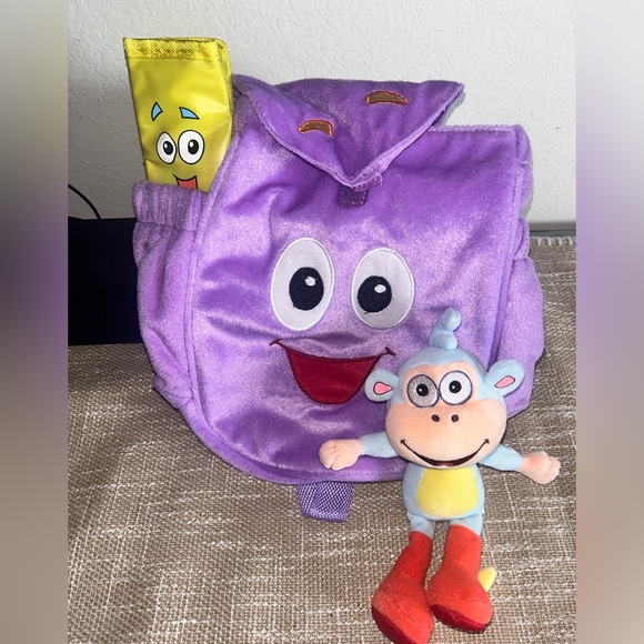 Purple Dora Dora Bag Purple Dora The Explorer Backpack Vintage
